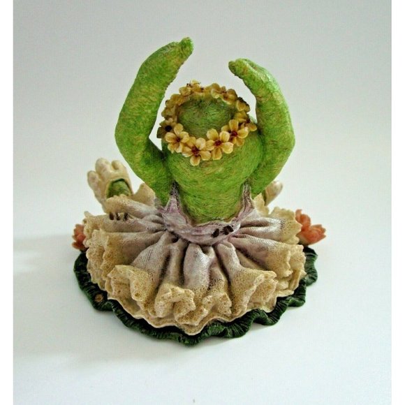 VTG Boyds Bears Wee Folkstone "TuTu C. Ribbit Frog Lake" #36703 Ballerina 1999 - Picture 3 of 7